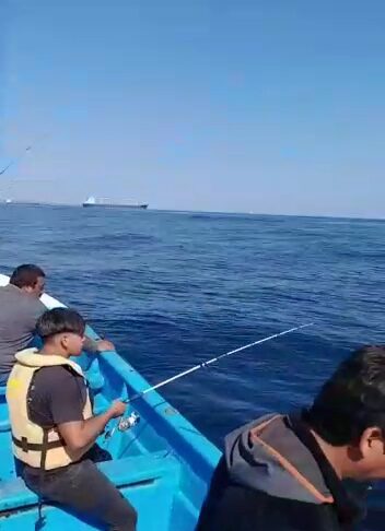Un día de pesca embarcado en San Antonio, Chile